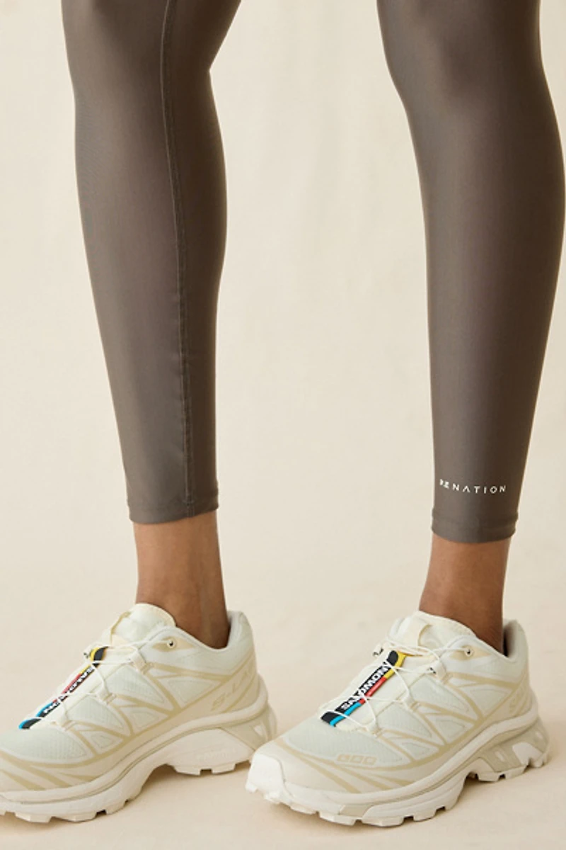 P.E Nation Fairmount Major Brown Full Length Leggings