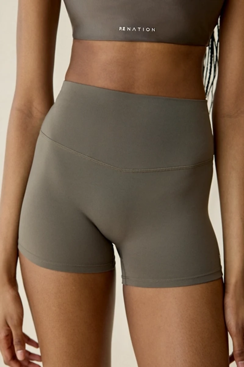 P.E Nation Signature Major Brown 3" Bike Shorts