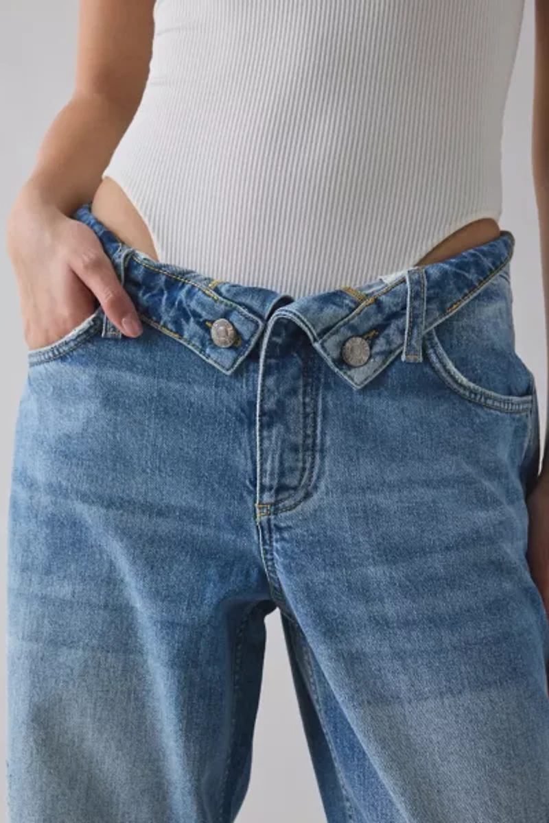 The Tales Rolled Waist Low-Rise Relaxed Jean