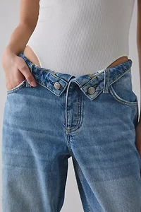 The Tales Rolled Waist Low-Rise Relaxed Jean