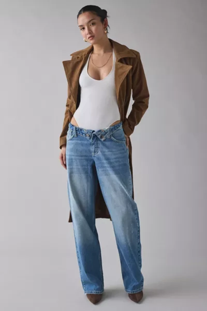 The Tales Rolled Waist Low-Rise Relaxed Jean