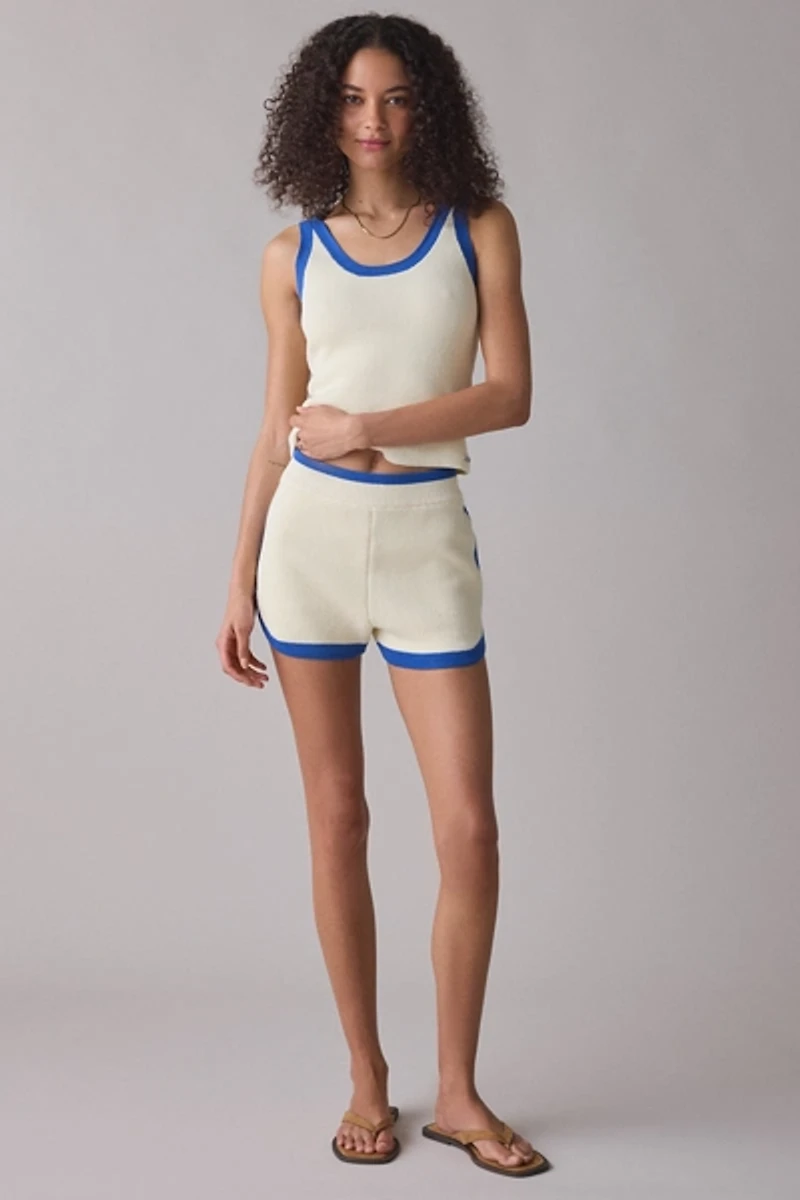 P.E Nation Odyssey Waffle Knit Tank Top