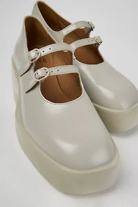 Camper Billie Leather Platform Mary Jane Heel