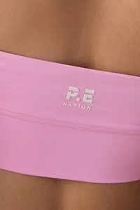 P.E Nation Reset Prism Pink Halter Sports Bra