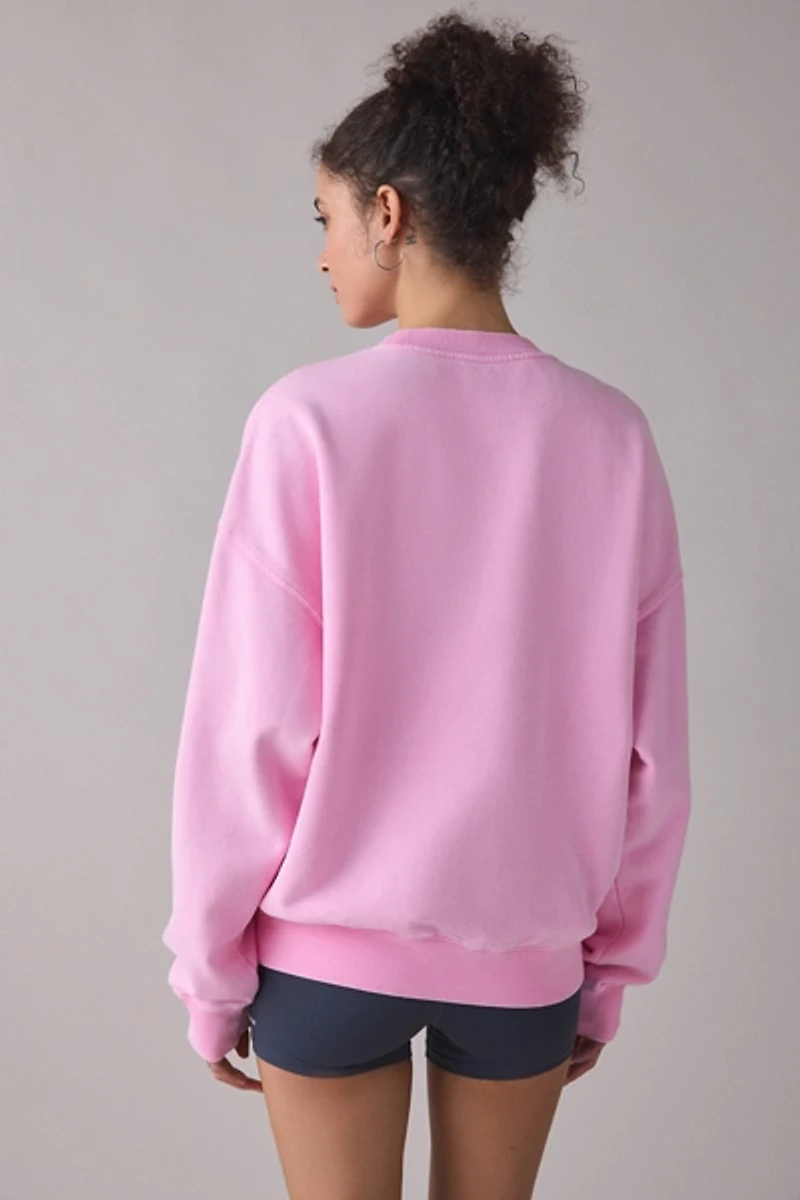 P.E Nation Elysian Graphic Crew Neck Pullover