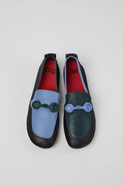 Camper Right Nina Twins Leather Loafer