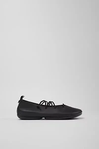 Camper Right Nina Leather Lace-Up Ballerina Flat