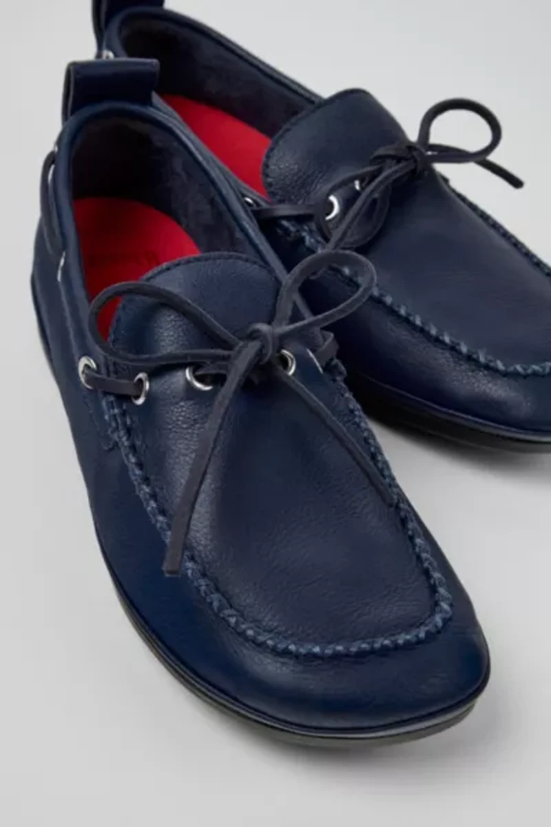Camper Right Nina Leather Boat Shoe
