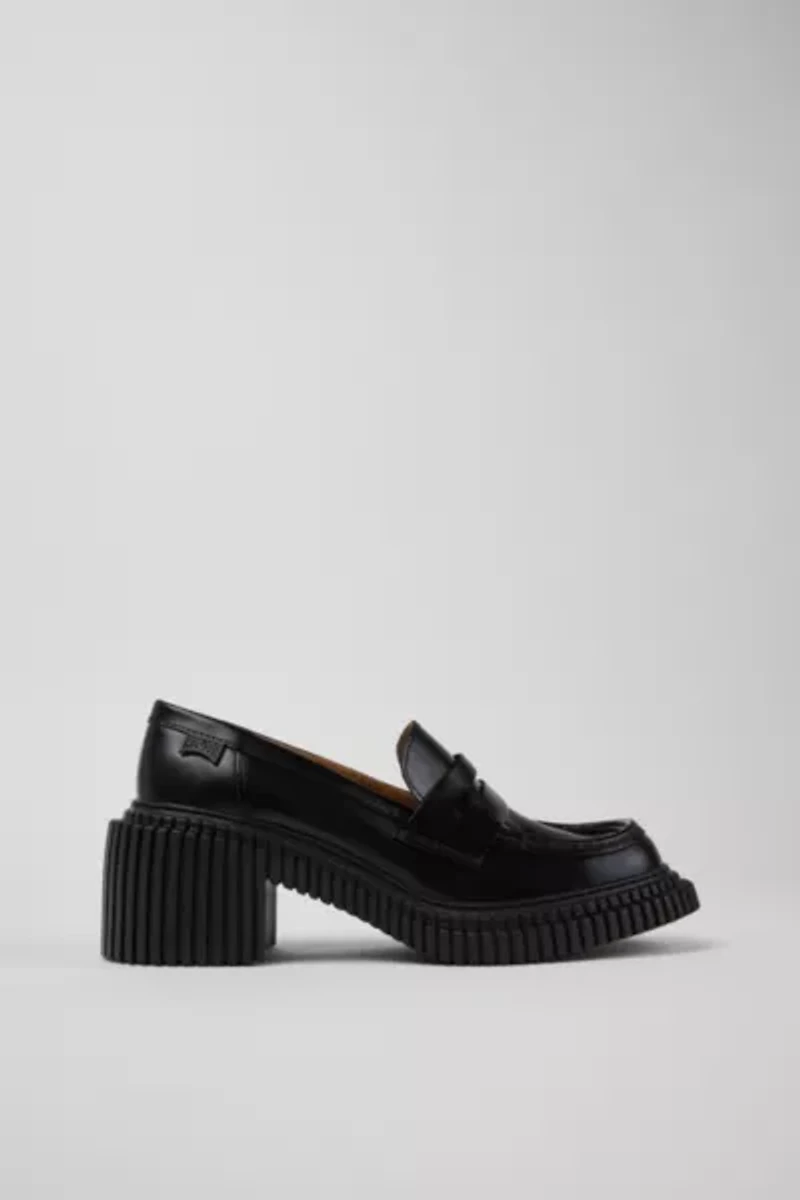 Camper Pix London Leather Heeled Loafer