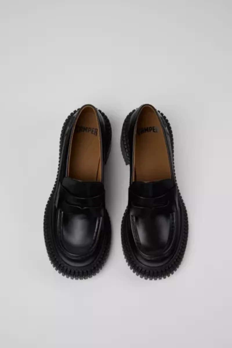 Camper Pix London Leather Heeled Loafer
