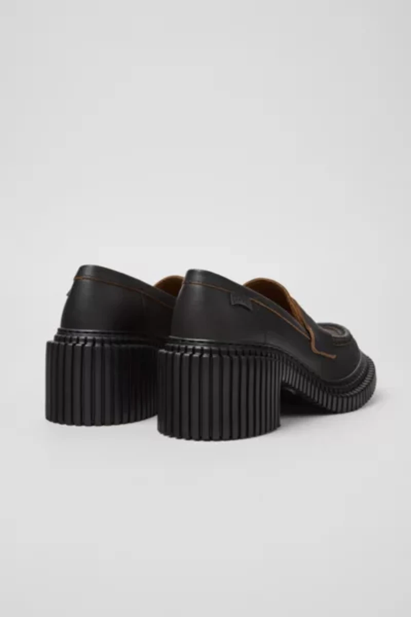 Camper Pix London Leather Heeled Loafer