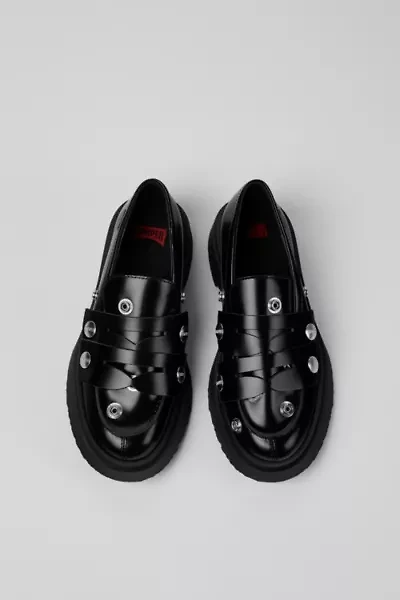 Camper Walden Twins Leather Studded Loafer