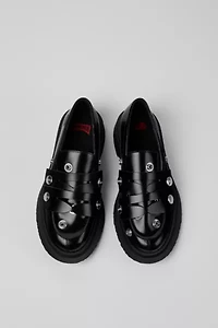Camper Walden Twins Leather Studded Loafer