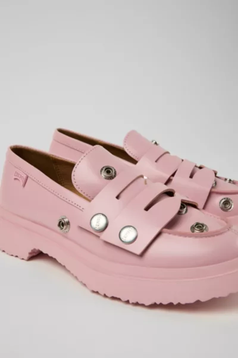 Camper Walden Twins Leather Studded Loafer
