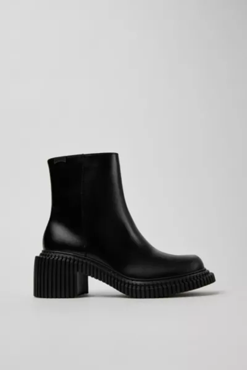 Camper Pix London Leather Zip-Up Boot