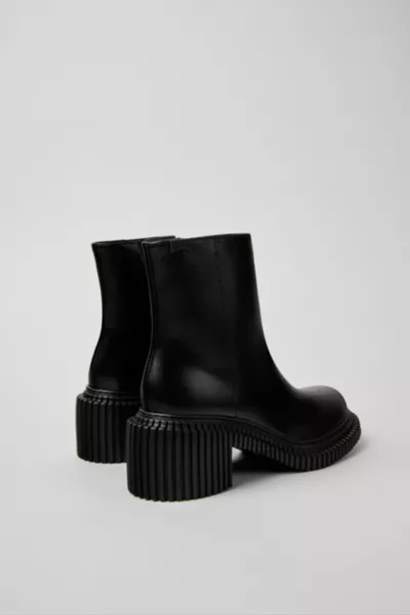 Camper Pix London Leather Zip-Up Boot