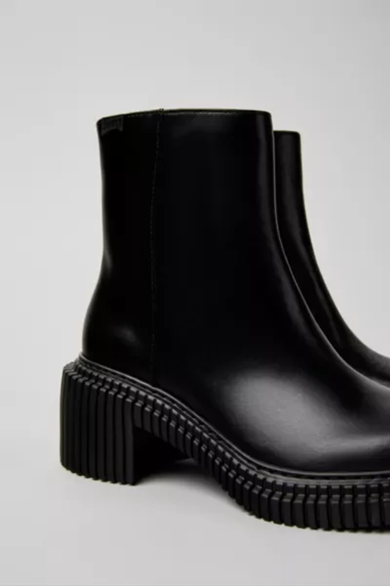 Camper Pix London Leather Zip-Up Boot