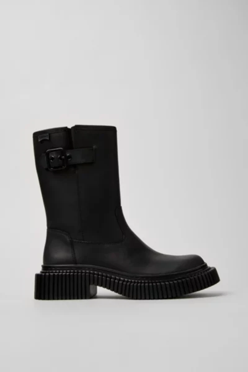 Camper Pix Berlin Leather Moto Boot