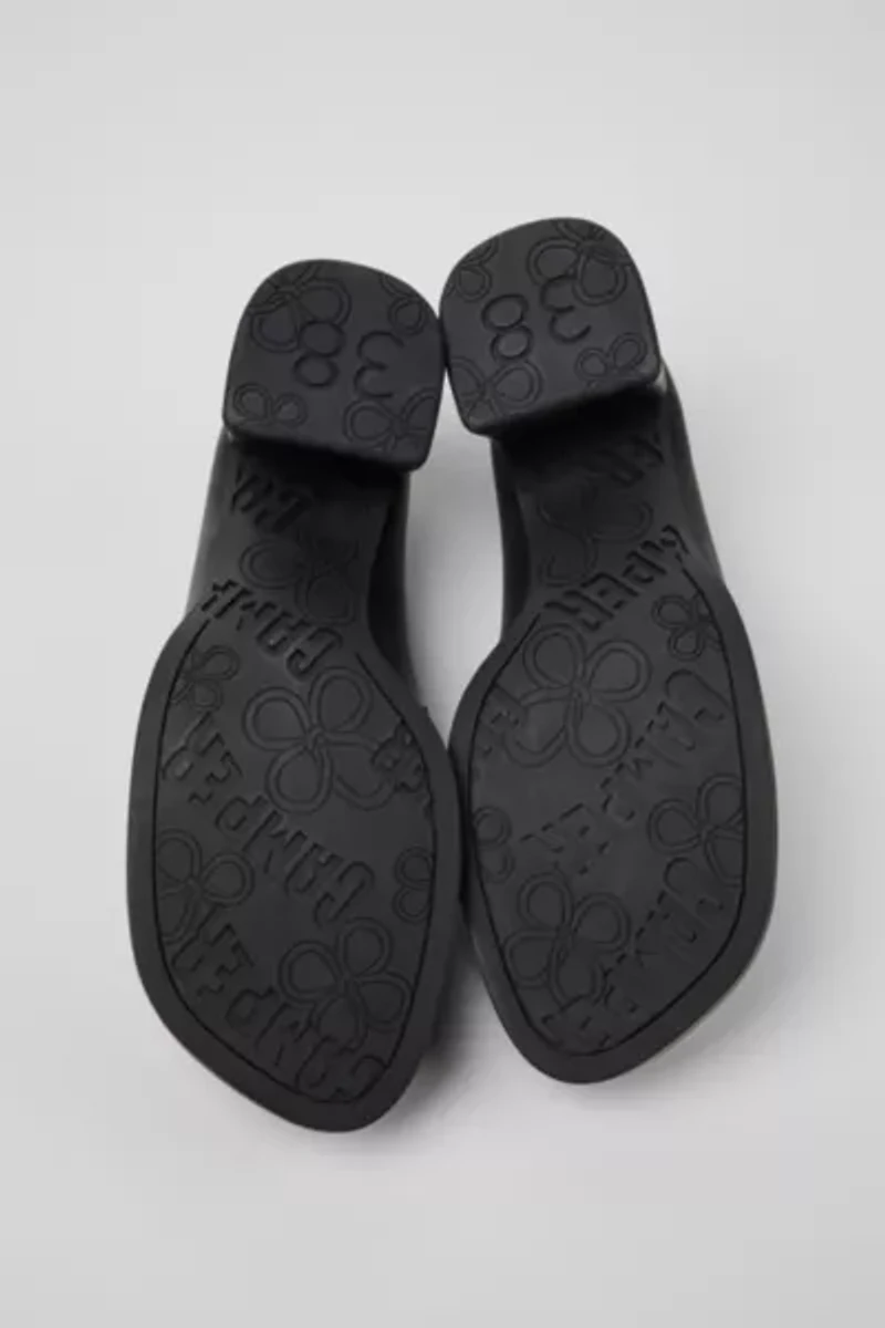 Camper Kora Leather Heeled Loafer