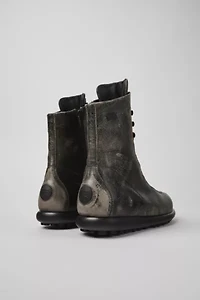 Camper Pelotas Ariel Leather Combat Boot