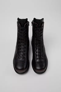 Camper Pelotas Ariel Leather Combat Boot