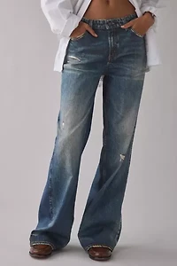 GUESS JEANS G11 Mid-Rise Wide Leg Jean