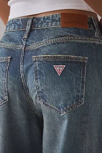 GUESS JEANS G11 Mid-Rise Wide Leg Jean