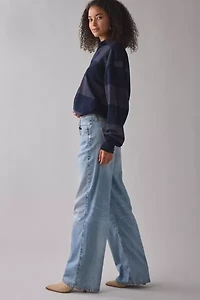 GUESS JEANS G11 Mid-Rise Wide Leg Jean