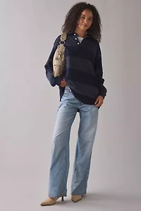 GUESS JEANS G11 Mid-Rise Wide Leg Jean