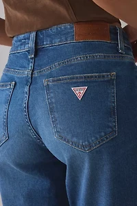 GUESS JEANS G09 Patch Pocket Mid-Rise Bootcut Jean