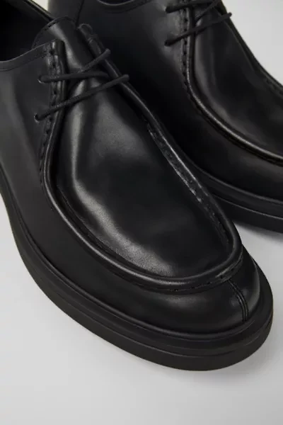 Camper Norman Leather Moc-Toe Shoe