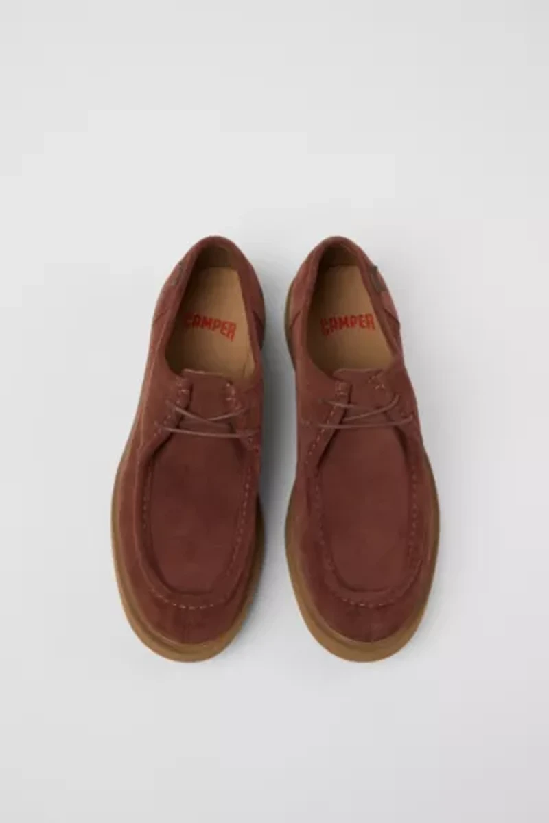 Camper Norman Leather Moc-Toe Shoe