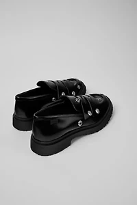 Camper Twins Leather Studded Loafer