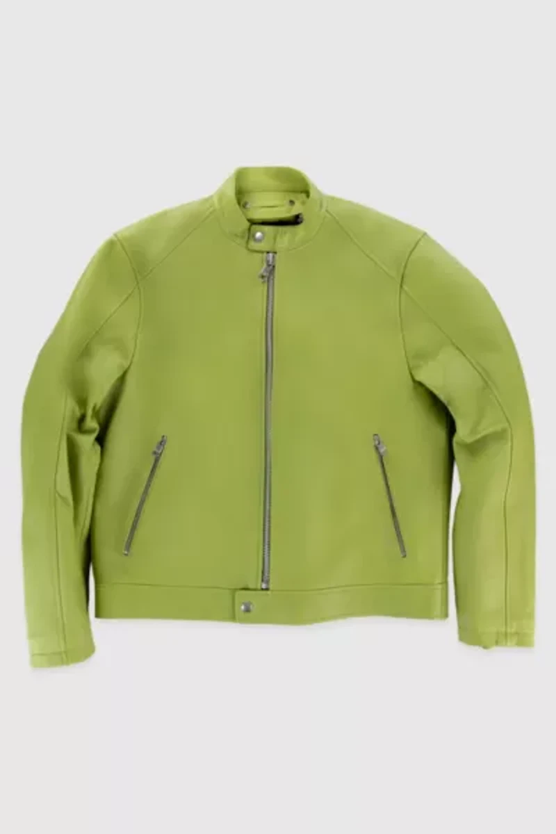 Stussy Cafe Racer Leather Jacket