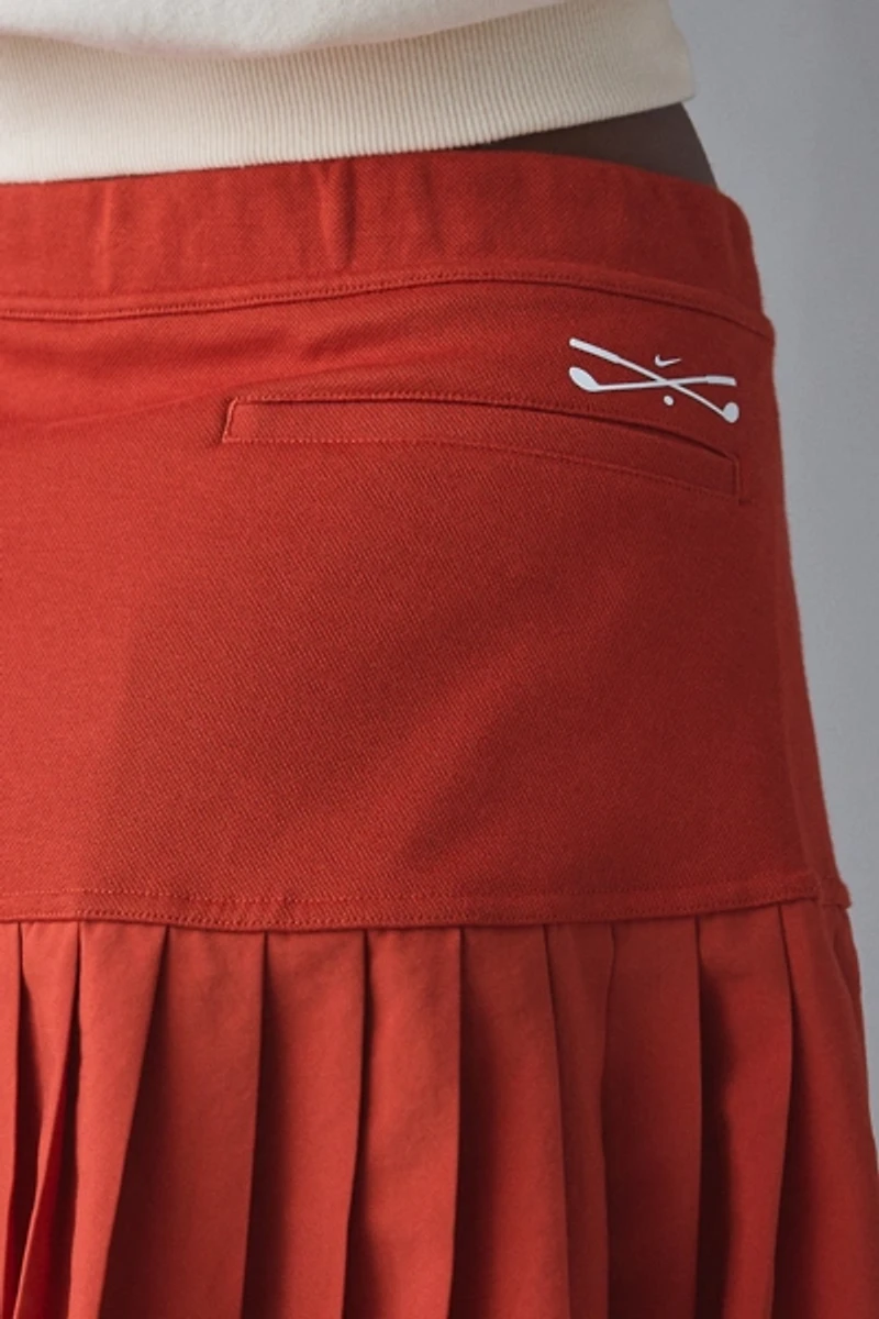 Nike Pleated Gold Skirt