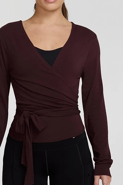 Nike One Relaxed Dri-FIT Wrap Top