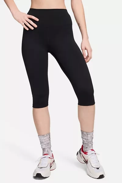 Nike One Dri-FIT High-Waisted Capri Leggings