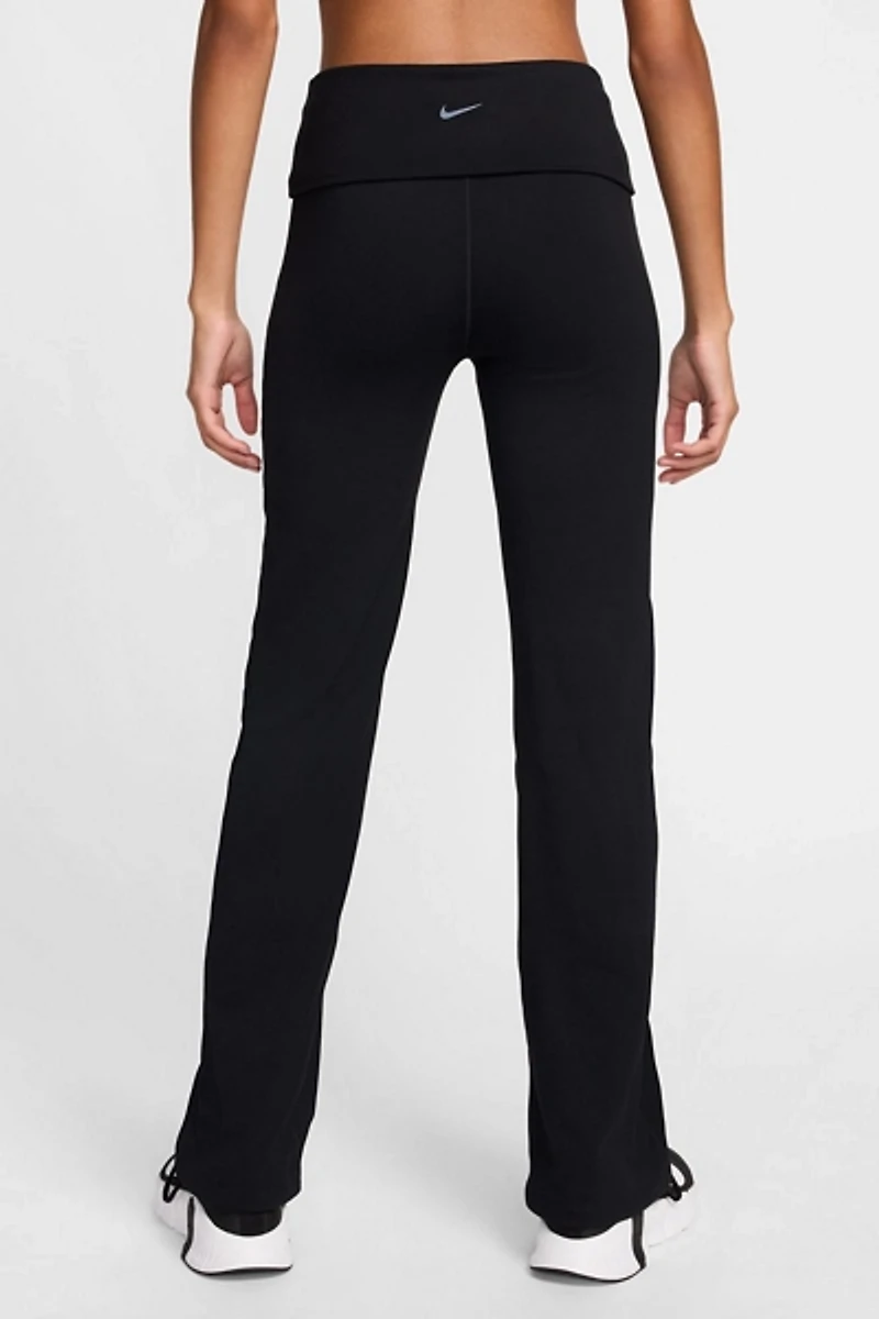 Nike One Dri-FIT High-Waisted Foldover Pant