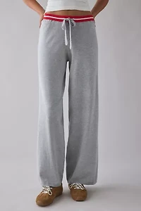 Frankies Bikinis Barrymore Mochi Stripe Knit Pant