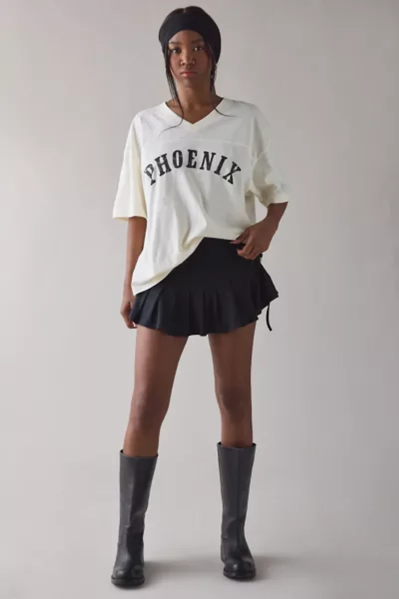 Phoenix Band Graphic Oversized Jersey Tee