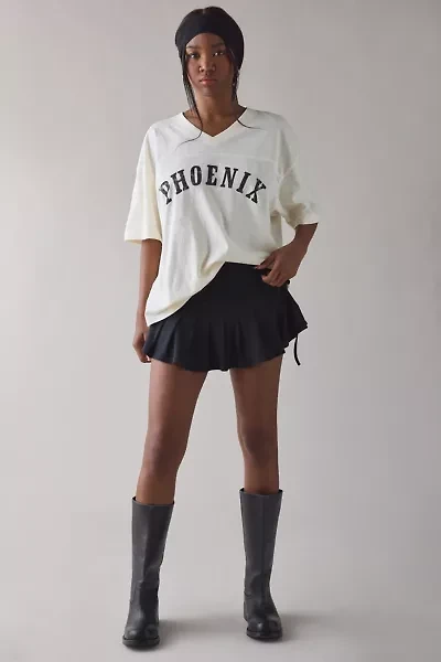 Phoenix Band Graphic Oversized Jersey Tee