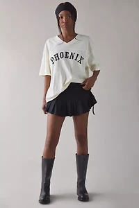 Phoenix Band Graphic Oversized Jersey Tee