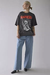 Rancid Skull Graphic Oversized Tee