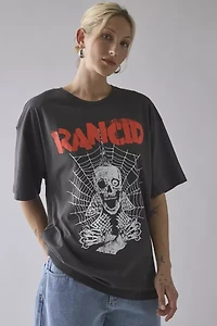 Rancid Skull Graphic Oversized Tee