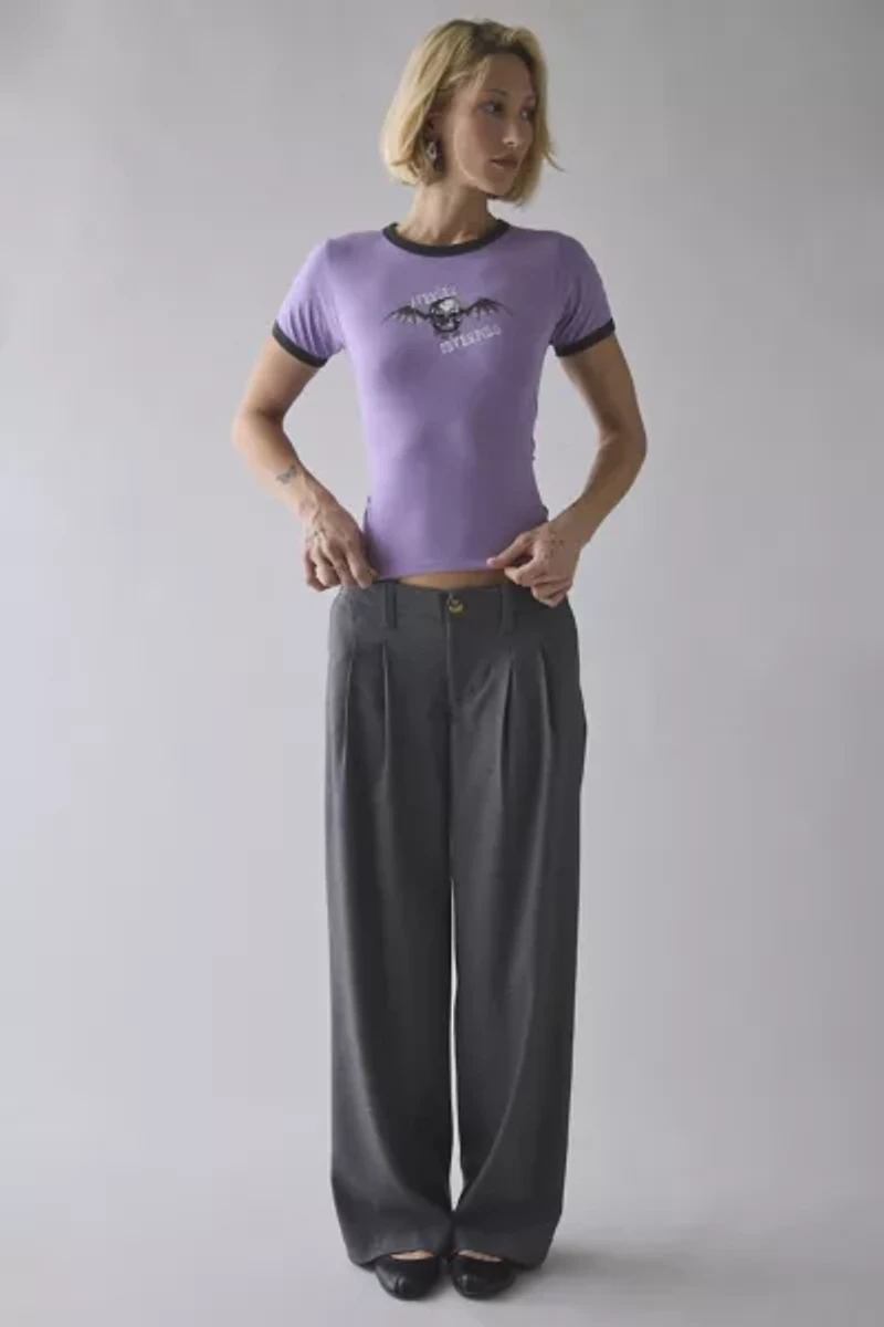 Avenged Sevenfold Band Graphic Ringer Baby Tee