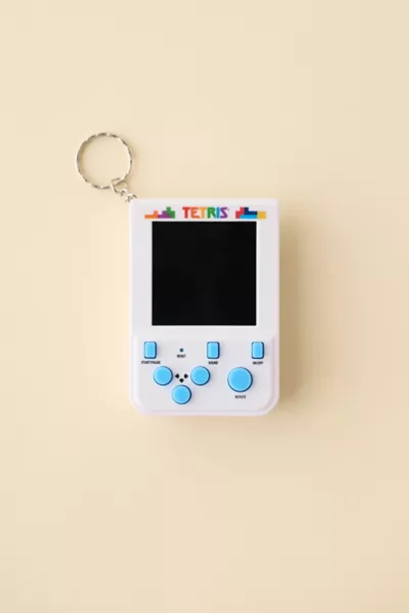 Tetris Arcade Game Keychain