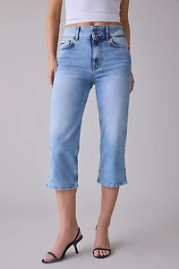 GUESS JEANS High-Rise Capri Jean