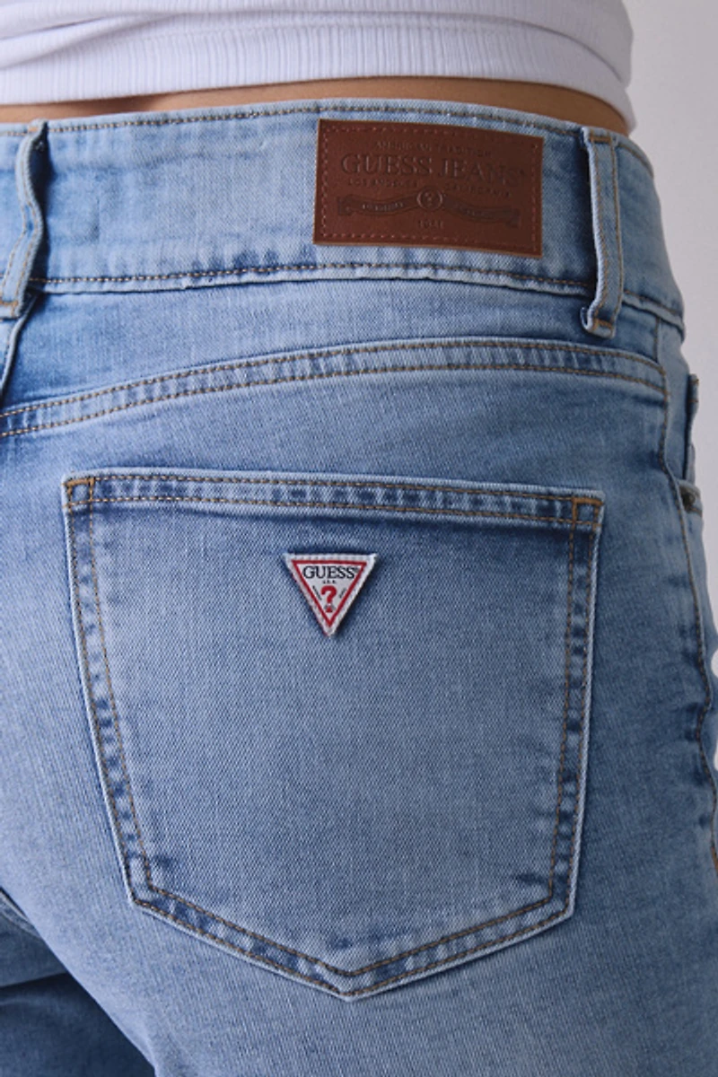 GUESS JEANS High-Rise Capri Jean