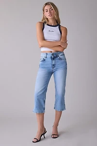 GUESS JEANS High-Rise Capri Jean