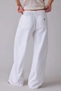 GUESS JEANS Twisted Seam Baggy Low-Rise Jogger Jean